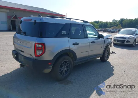 2021 Ford Bronco Sport Big Bend из США, поврежденный, VIN 3FMCR9B68MRB21918